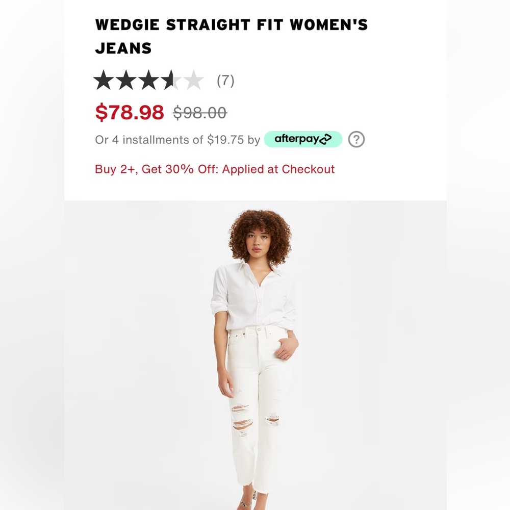 Wedgie Straight Fit Women’s Jeans